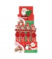CHRISTMAS STAMP TUBE 2D CON TIMBRINO E CARAMELLE JELLY 8G CONF. 24 PZ.