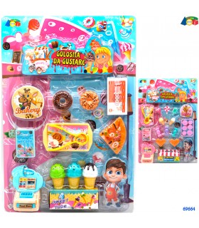 CARTELLA GOLOSITA' GINMAR CON ACCESSORI disponibile in due modelli