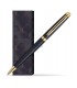 PENNA A SFERA WATERMAN MOD.Hemisphere Matt Black GT m CON FINITURE DORATE CONFEZIONATA IN ELEGANTE ASTUCCIO
