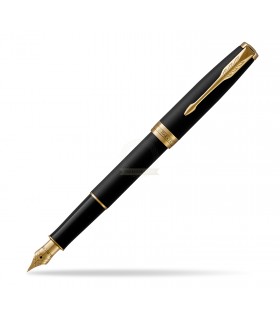 Penna PARKER STILOGRAFICA MOD.SONNET MATT BLACK GT CONFEZIONATA IN ELEGANTE ASTUCCIO