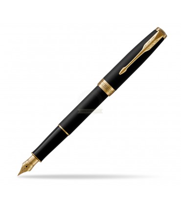 Penna PARKER STILOGRAFICA MOD.SONNET MATT BLACK GT CONFEZIONATA IN ELEGANTE ASTUCCIO