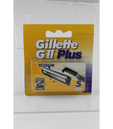Ricambi Gillette GII Plus  conf. da 10 blister
