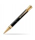 PENNA A SFERA PARKER MOD.DUOFOLD CLASSIC BLACK GT con finiturE in oro 23K CONFEZIONATA IN ELEGANTE ASTUCCIO REGALO