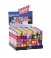 Accendino Elettronico Prof Cube conf. 50 pz. colori assortiti