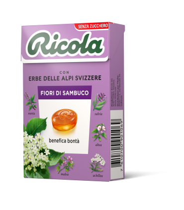 RICOLA FIORI DI SAMBUCO SENZA ZUCCHERO ASTUCCIO CONF. DA 20 PZ.