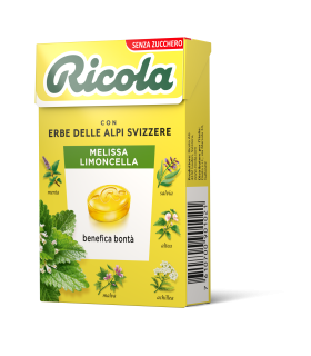RICOLA MELISSA E LIMONCELLA SENZA ZUCCHERO ASTUCCIO CONF. DA 20 PZ.