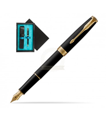 Penna PARKER STILOGRAFICA MOD.SONNET MATT BLACK GT CONFEZIONATA IN ELEGANTE ASTUCCIO