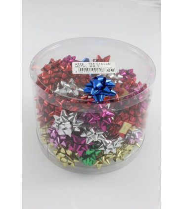 Coccarde lucide assortite 100 pz.  mm. 5