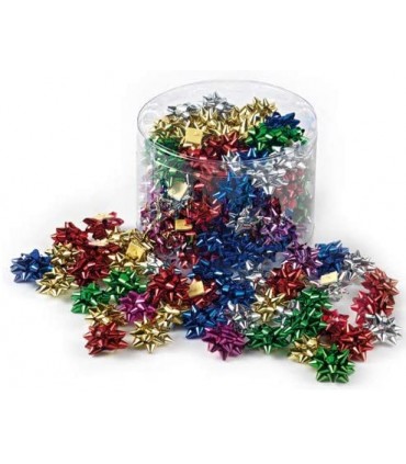 Coccarde lucide assortite 100 pz.  mm. 5