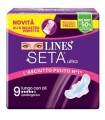 Assorbenti Lines Seta ultra  Lungo con ali