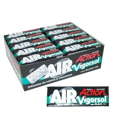 VIGORSOL BLACK ICE SENZA ZUCCHERO STICK  CONF. DA 40 PZ.