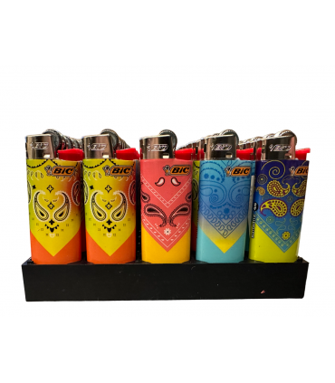 Accendino Bic Mini fantasia bandana conf. da 50 pz. assortiti