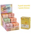 PASTIGLIE LEONE ALTOROTANTE 5 GUSTI ASSORTITI + GUSTO LIMONE IN SCATOLETTA DA 30G EXPO 36 PZ.
