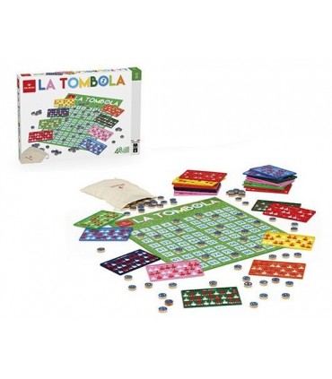 Tombola Dal Negro 48 Cartelle in Plastica con Finestrelle