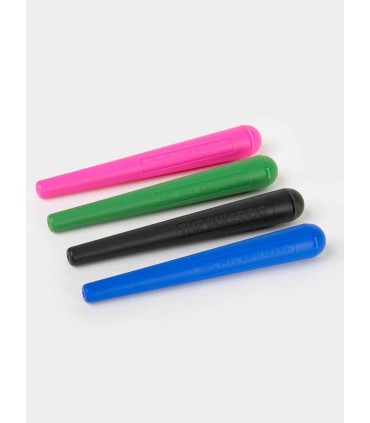 CUSTODIA PORTA TABACCO THE BULLDOG IN PLASTICA COLORATA L.120MM CONF. 48 PZ. COLORI ASSORTITI