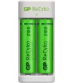 Caricabatteria GP RECYKO + 2 STILO RICARICACHIBILI INCLUSE DA 2100 MAH