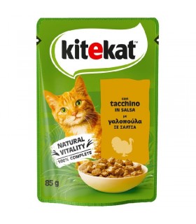 Kitekat per Gatto tacchino in salsa  Busta 85 gr