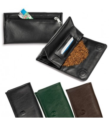 Busta Porta tabacco Similpelle Egoiste a secchiello Medium colore marrone