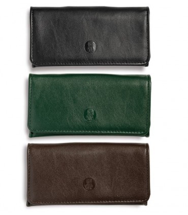 Busta Porta tabacco Similpelle Egoiste a secchiello Medium colore marrone