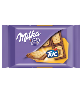 TAVOLETTA POCKET MILKA&TUC 35g CONF. 20 PZ.