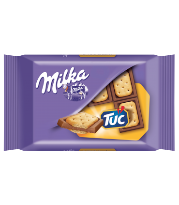 TAVOLETTA POCKET MILKA&TUC 35g CONF. 20 PZ.