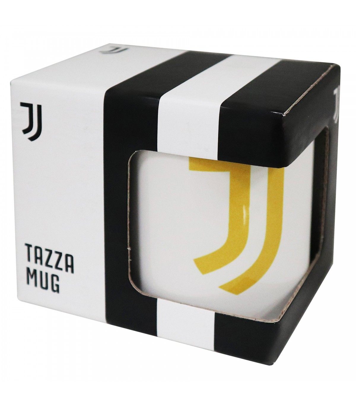 Tazza in Ceramica INTERNO GIALLO F.C. Juventus Confezionata in scatola da  regalo