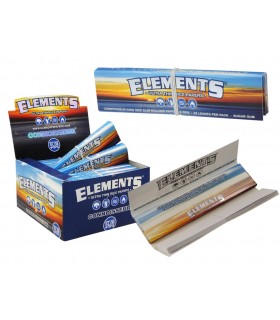 CARTINA ELEMENTS BLUE CONNOISSEUR KS + FILTRO DI CARTA CONFEZIONE DA 24 LIBRETTI DA 32 CARTINE+ 32 FILTRI