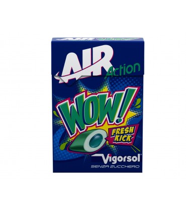 VIGORSOL AIR ACTION WOW FRESH KICK SENZA ZUCCHERO ASTUCCIO CONF. DA 20 PZ.