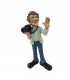 Caricature Mestieri in resina "IL Fotografo PRECISO" H.15 cm