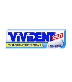 VIVIDENT SPEARMINT SENZA ZUCCHERO STICK CONF. DA 40 PZ.