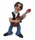 Caricatura Mestieri "Il Chitarrista" H. 15 cm.