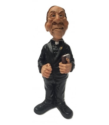 Caricature Mestieri "La Veterinaria" H. 15 cm