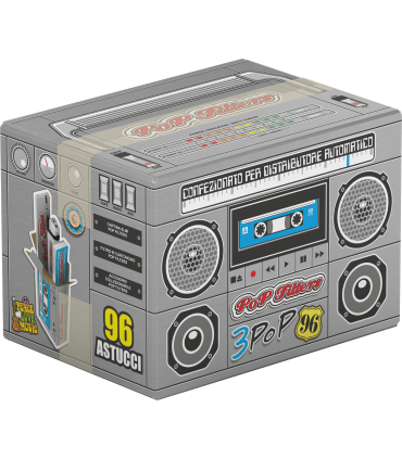 CONFEZIONATO 3PZ. TRIPOP POP FILTERS  Expo da 96 astucci.