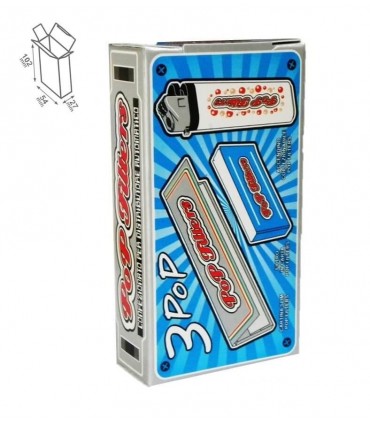 CONFEZIONATO 3PZ. TRIPOP POP FILTERS  Expo da 96 astucci.