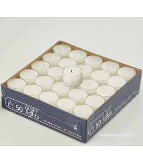 Luminelli Alluminio Tealight Conf.50 pz