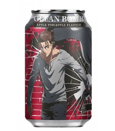 OCEAN BOMB ATTACK OF TITAN EREN BEVANDA FRIZZANTE AL Gusto DI MIELE LATTINA DA 330ML