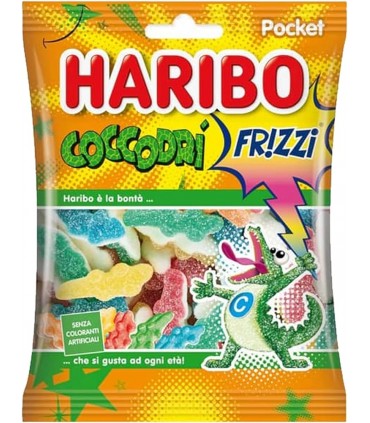 BUSTINA HARIBO COCCODRI' FRIZZI 80 G