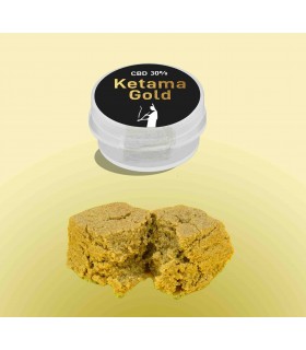 Hashish di Cannabis Narnia Crew KETAMA GOLD CBD 30% in scatola da 1 gr