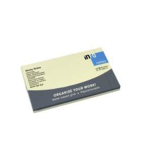 Memo Stick colore giallo 75mm x 125mm conf. 12 pz.