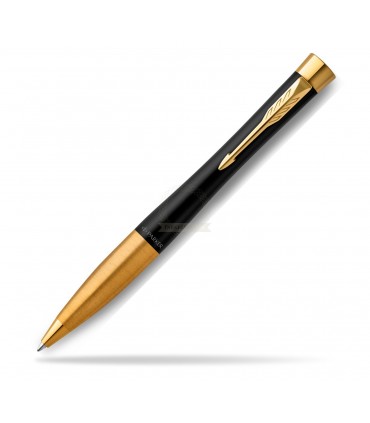 Penna PARKER A SFERA MOD. URBAN MUTED BLACK IN ACCIAIO COLORE NERO CONFEZIONATA IN ELEGANTE ASTUCCIO
