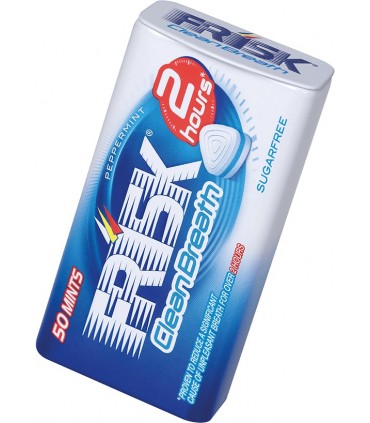 FRISK CLEAN TIN BOX PEPPERMINT ASTUCCIO CONF. DA 12 PZ.