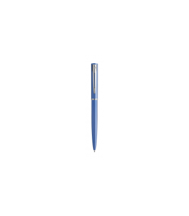 PENNA A SFERA WATERMAN MOD. ALLURE IN METALLO COLORE BLU CONFEZIONATA IN ELEGANTE ASTUCCIO