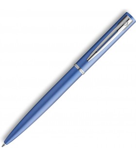 PENNA A SFERA WATERMAN MOD. ALLURE IN METALLO COLORE BLU CONFEZIONATA IN ELEGANTE ASTUCCIO