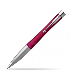 PENNA A SFERA PARKER MOD. URBAN VIBRANT MAGENTA CT ACCIAIO  CONFEZIONATA IN ELEGANTE ASTUCCIO
