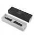 PENNA ROLLER PARKER MOD. VECTOR XL BLACK IN ACCIAIO COLORE NERO CONFEZIONATA IN ELEGANTE ASTUCCIO REGALO