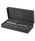 Penna PARKER A SFERA MOD.SONNET CISEL GT CON RIFINITURE IN ORO 23K CONFEZIONATA IN ELEGANTE ASTUCCIO