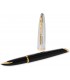 PENNA STILOGRAFICA WATERMAN MOD. CARENE DELUXE COLORE NERO CON CLIP DORATA 23K CONFEZIONATA IN ELEGANTE ASTUCCIO