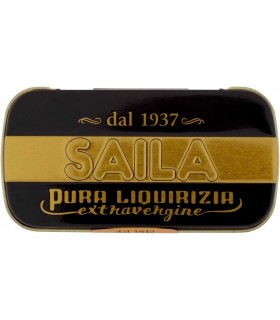 SAILA LIQUIRIZIA PURA EXTRAVERGINE ASTUCCIO IN METALLO CONF. DA 18 PZ.