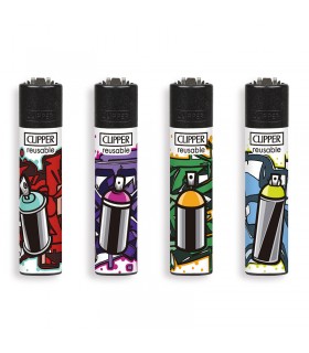 Accendino Clipper Micro MELON SENTENCES Conf. 48 Pz. Assortiti Con 4 Grafiche - Foto 6