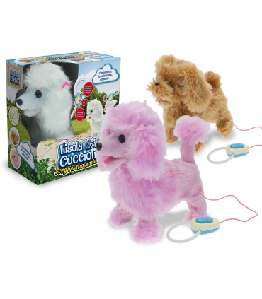 CANE L'ISOLA DEI CUCCIOLI FILOGUIDATO CAMMINA,SCOdinZOLA ED ABBAIA teorema giochi DISPONIBILE IN TRE COLORI